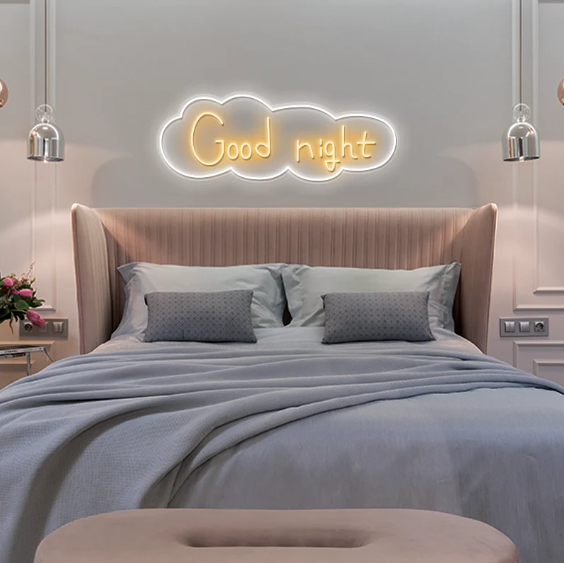 Transform Your Bedroom with Stunning Custom Neon Signs