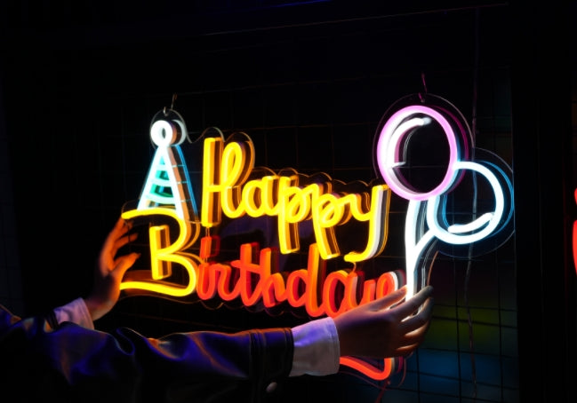 Birthday Neon Signs: The Cool Way to Illuminate Your Party