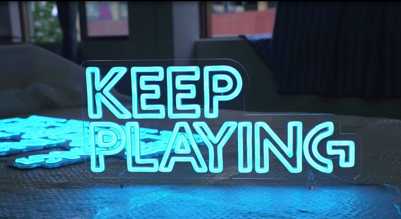 Thank Logitech for Choosing Us to Make Their LED Neon Signs