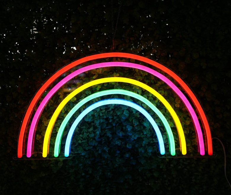 Rainbow LED Neon Sign: A Colorful Wonder